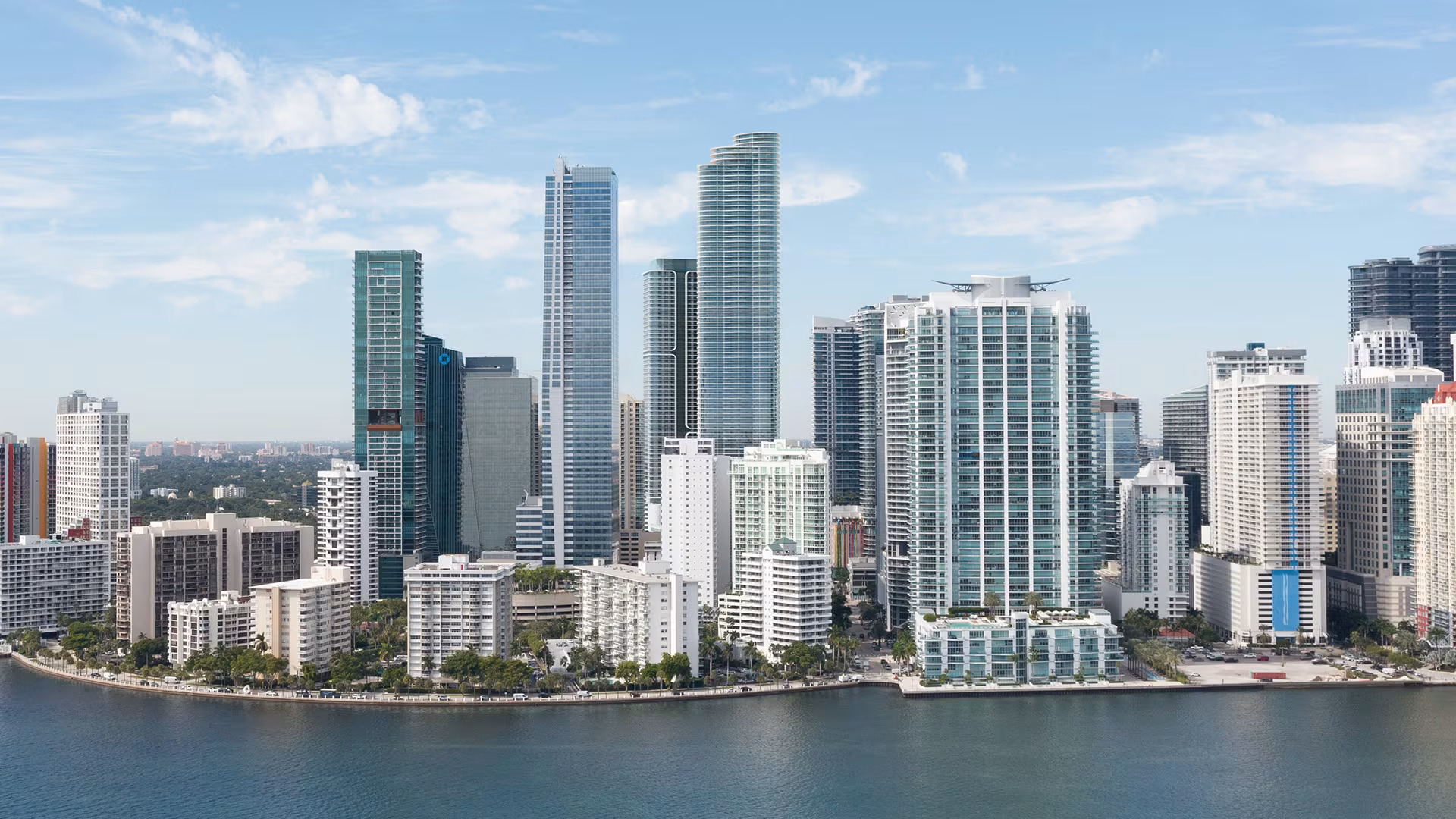 Cipriani Residences in the Brickell skyline